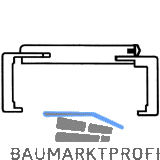 DANA Fertigholzzarge F97 wei� glatt lackiert Links 750/2010/170 mm