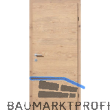 SOLIDO Creativt�re Florenz Wildeiche wei� ge�lt VB Rechts TBA 900/2030 mm