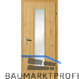 SOLIDO Creativt�re Florenz Wildeiche l�ngs, natur ge�lt GL LI TBA 750/2030 mm