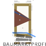 VARIOTEC Roht�re Integral Q EI2 30-C, TBA 950/2150/45 mm