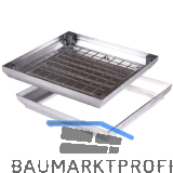 ALUPURA Wannenabdeckung mit Armierung 1000x1000 mm