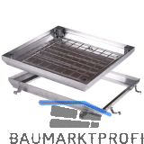 ALUPURA Wannenabdeckung r�ckstausicher 600x600 mm