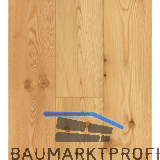 ADMONTER Landhausdiele L�rche Naturell, geb�rstet natur ge�lt, 15 mm