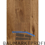 ADMONTER Landhausdiele Eiche Ignis Rustic, gehobelt natur ge�lt, 15 mm