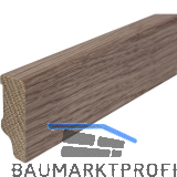 ADMONTER Sockelleiste Eiche Grey ge�lt, 16/40