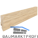 HARO Laminat Sockelleiste Bergeiche rustikal hell, 16/58