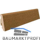 HARO Massiv-Sockelleiste furniert Bernsteineiche strukturiert ge�lt, 19x58