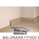 TILO Sockelleiste Eiche wei� 18/40