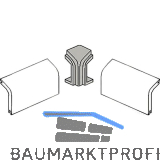 Innenecke f�r Rohrabdeckleiste wei�