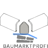 Aussenecke f�r Rohrabdeckleiste wei�