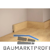 TILO Sockelleiste Vinyl Eiche Mandel 16/50