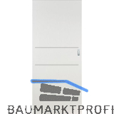 SOLIDO Donau Schiebet�re CPL Wei� 9016, 2 Lisenen 920x2070 mm