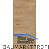 SOLIDO Smart Innent�re CPL Asteiche strukt. quer VB Rechts TBA 900/2030 mm