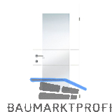 SOLIDO Smart Innent�re CPL Brillantwei� 2 Lisenen GL Rechts TBA 850/2030 mm