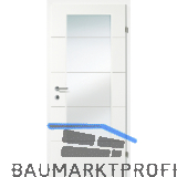 SOLIDO Smart Innent�re CPL Brillantwei� 4 Lisenen GL Rechts TBA 750/2030 mm