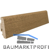 HARO Massiv-Sockelleiste furniert Eiche Puro sandbraun ge�lt, 19x58