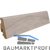 HARO Laminat Sockelleiste Eiche Emilia samtgrau, 19/58