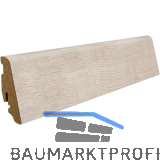 HARO Laminat Sockelleiste Eiche Siena samtwei�, 19/58