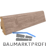 HARO Laminat Sockelleiste Eiche Veneto crema, 19/58