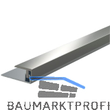 K�GELE T-FLEX Abschlussprofil edelstahloptik 7 - 13 mm, 2700 mm