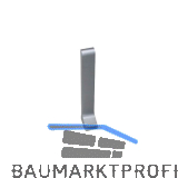 Endkappe rechts silber 15 x 60 mm