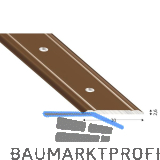K�GELE Abdeckprofil Alu bronze eloxiert 30/1000 mm