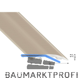 K�GELE Abdeckprofil Alu Edelstahloptik, selbstklebend, Breite 30mm, 2700mm