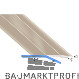 K�GELE Abdeckprofil Alu Edelstahloptik, selbstklebend, Breite 38mm, 1000mm