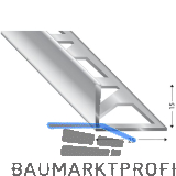 K�GELE Fliesenprofil PRIMO, Alu silber, Innenh�he 15 mm, 3000 mm