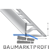 K�GELE Fliesenprofil PRIMO, Alu silber, Innenh�he 18 mm, 3000 mm