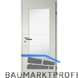 SOLIDO Smart Innent�re CPL Nebelgrau 2 Lisenen GL Rechts TBA 850/2030 mm