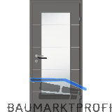 SOLIDO Smart Innent�re CPL Titangrau 4 Lisenen GL Rechts TBA 900/2030 mm