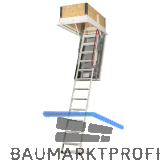 WIPPRO Dachbodentreppe Isotec, 700/1100 mm