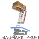 WIPPRO Dachbodentreppe Klimatec 160, 700/1200 mm