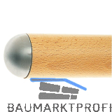 Handlauf-Baukastensystem Endhalbkugel Edelstahl lackiert