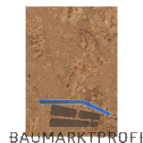 LICO Naturboden Kork HDF Nature Line, Rombo Natur, 10,5 mm