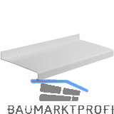 Au�enfensterbank Standard 25 Aluminium wei� RAL 9016 lackiert 240 mm