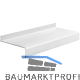 Au�enfensterbank Soft 40 Aluminium wei� RAL 9016 lackiert 400 mm