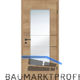 SOLIDO Smart Innent�re CPL Asteiche 2 Lisenen schwarz GL Rechts TBA 750/2030 mm