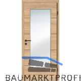 SOLIDO Smart Innent�re CPL Saloon Eiche 4 Lisenen schwarz GL LI TBA 850/2030mm