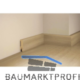 TILO Sockelleiste Vinyl Eiche Crema!Pur 16/50