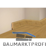 TILO Sockelleiste Vinyl Eiche Natur 16/50