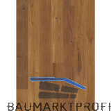 TILO Rustico Landhausdiele Eiche Caramel Intens, gehobelt, ge�lt