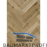 SOLIDO Fischgr�t Eiche kraftvoll leicht geb�rstet, braun ge�lt, 14 mm