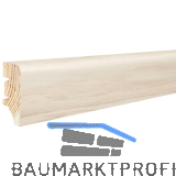 SOLIDO Sockelleiste Eiche wei� 16/40