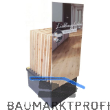 R�ckwand f�r Lieblingsb�den Bodenst�nder Parkett