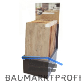 Bodenst�nder f�r Vinylb�den Musterplatten mit R�ckwand