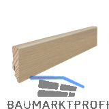 HARO Sockelleiste furniert, Eiche lichtwei� ge�lt, 16/58