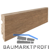 HARO Laminat Aqua Sockelleiste Eiche Eleganza ger�uchert wasserresistent 15/80