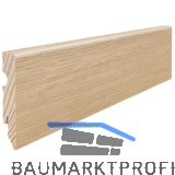 HARO Laminat Aqua Sockelleiste Eiche Melina/ Eleganza puro wasserresistent 15/80